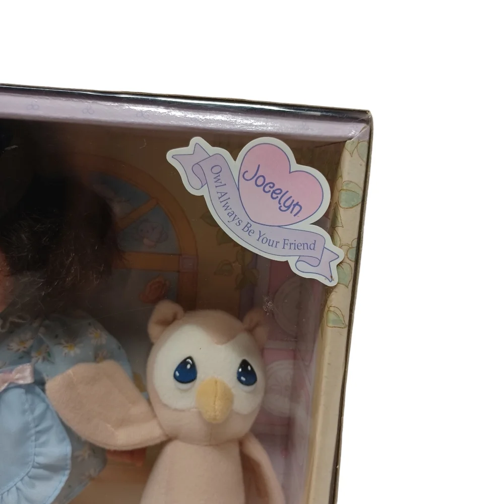 NEW VTG PRECIOUS MOMENTS 1998 Jocelyn Owl Stuffed Animal Pal Doll